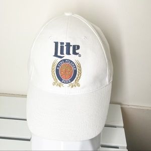 MILLER LITE Beer hat One size fits Most EUC